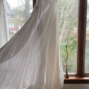 Ewa Walla spectacular multi-layered long sleeveless dress